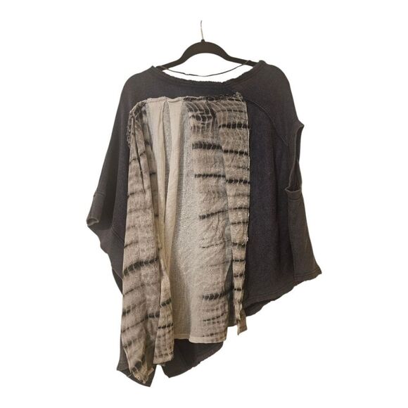 FREE PEOPLE Lacrosse Oversized Sweat Shirt Tunic - Size Small - Picture 3 of 10